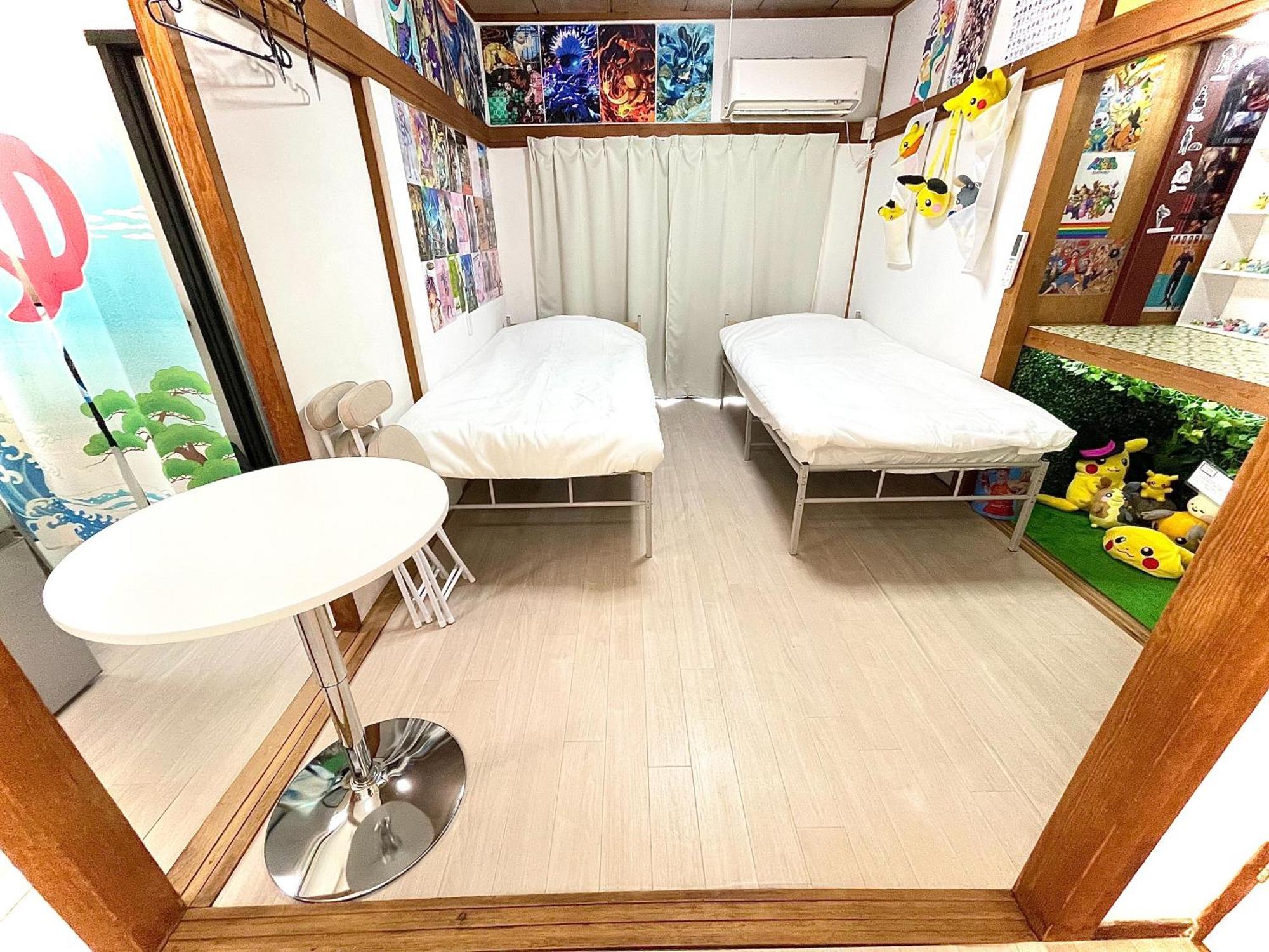 Cool Syowa Retro Style Manga&Anime Apt Sinjuku Kabukicho Tokyo prefektur Exteriör bild