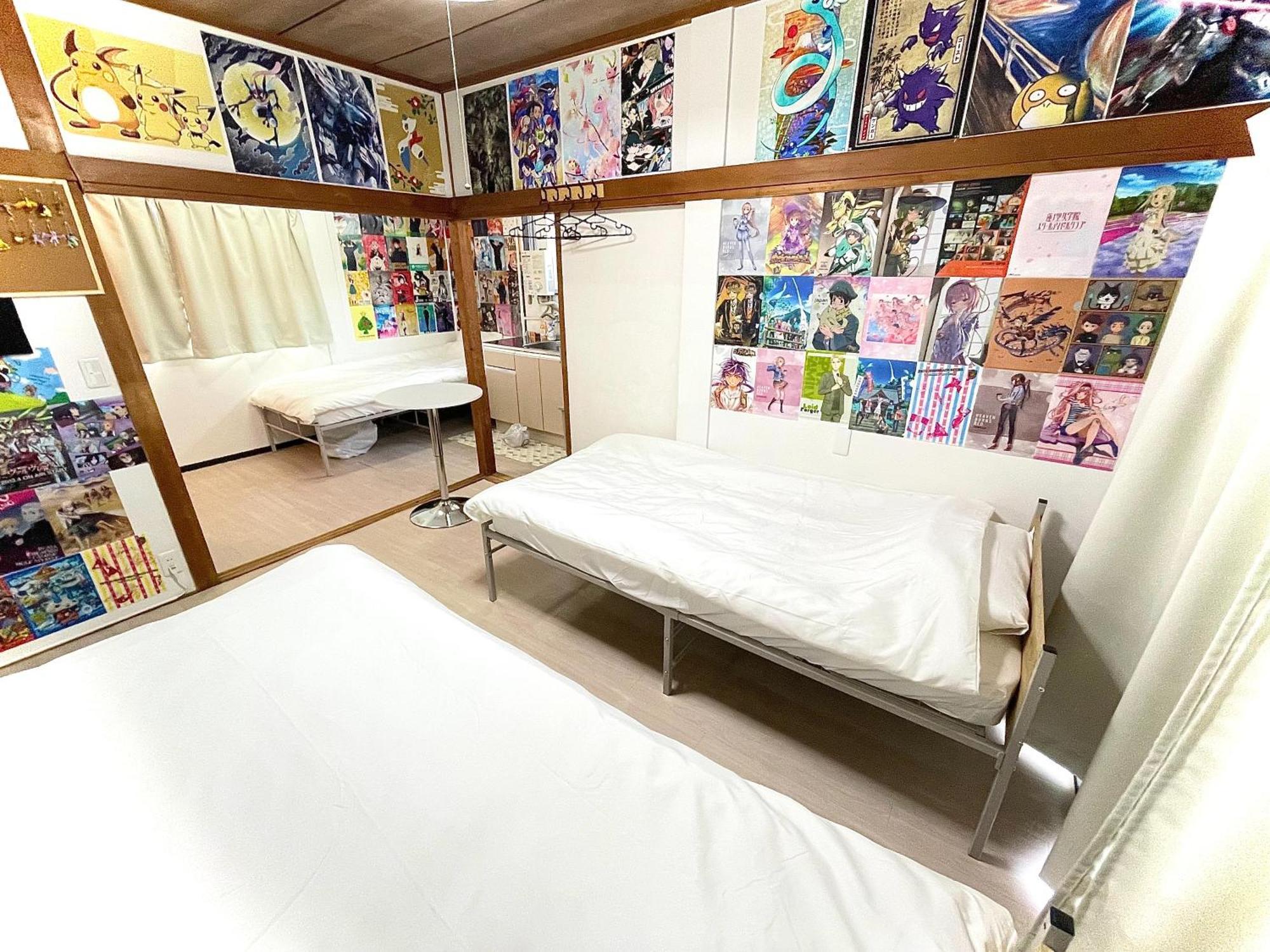 Cool Syowa Retro Style Manga&Anime Apt Sinjuku Kabukicho Tokyo prefektur Exteriör bild